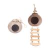 Coconut Bird Nest Outdoor Garden Birdhouse Small Animals House Bird Cage Accessories for Lovebird Finches Hamster Parrot Canary