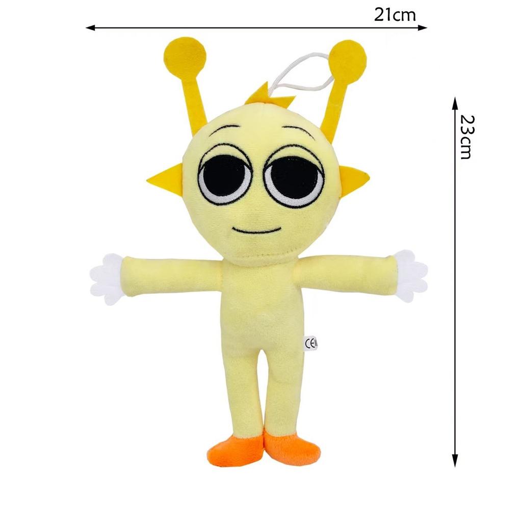 Sprunki Plush To My Set Sprunky Peluche Plushie Soft  Game Cartoon Stuff Humanoid Dolls For Kids Birthday Christmas Gift