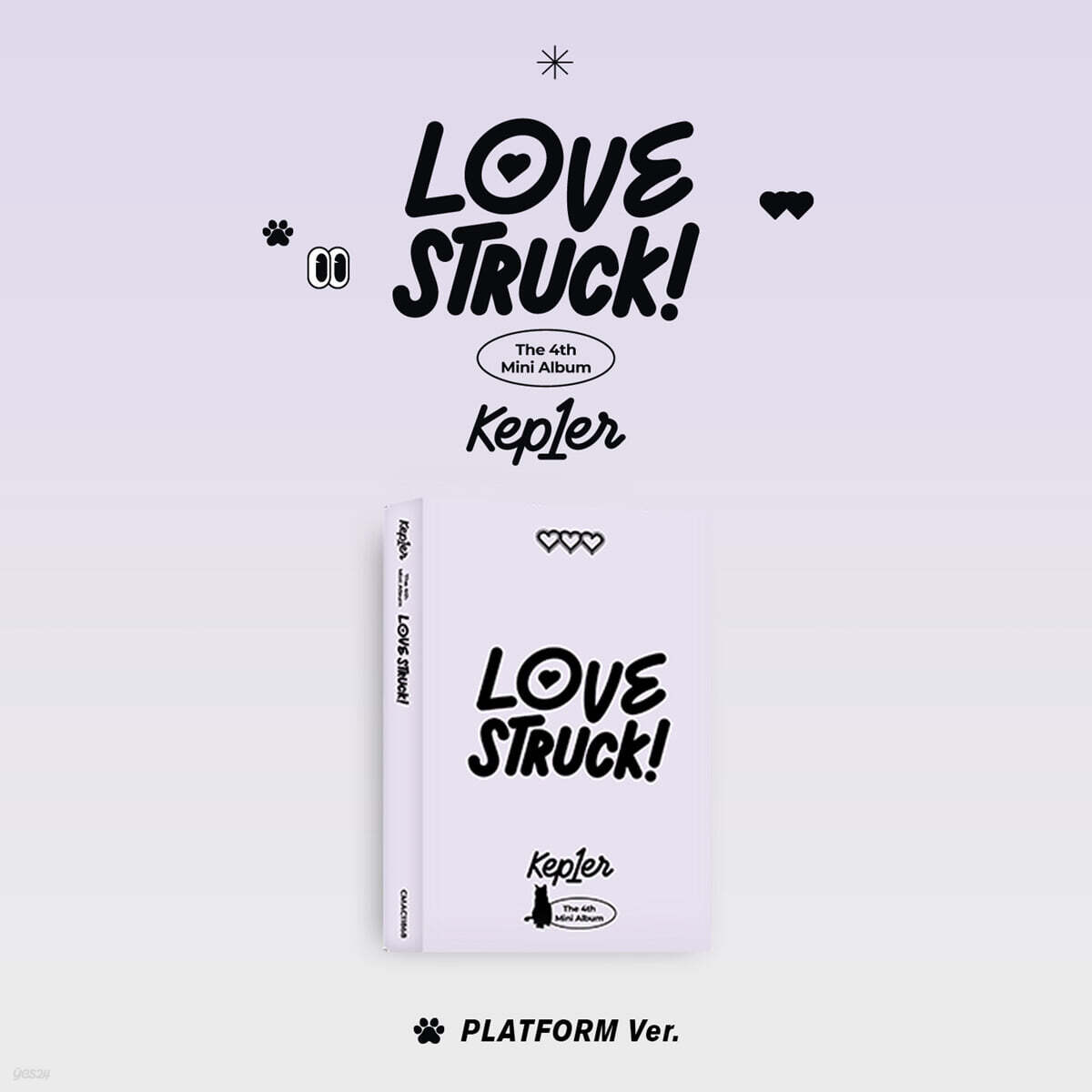 

Kep1er (Kepler) - 4th Mini Album: LOVESTRUCK! [Platform ver.]