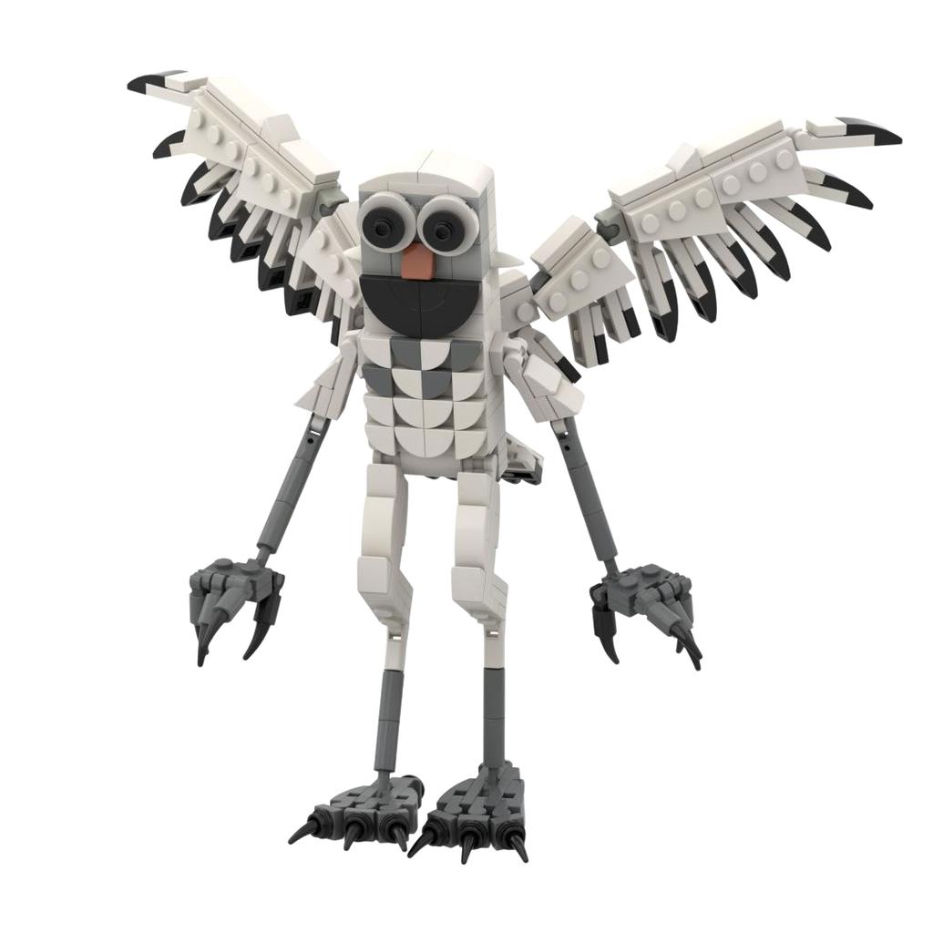 99 Nætter i Skoven Hjort Ugle Geit Monster Anime Figur Byggeklosser Sett Modell Ferdigmonterte Byggeklosser Barneleker