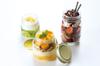 Aderia Double Cap Set of Made In Glass Storage Airtight Condiment Coffee M6430 Containers, 200ml, 6, Japan, Containers, Canisters, Containers,