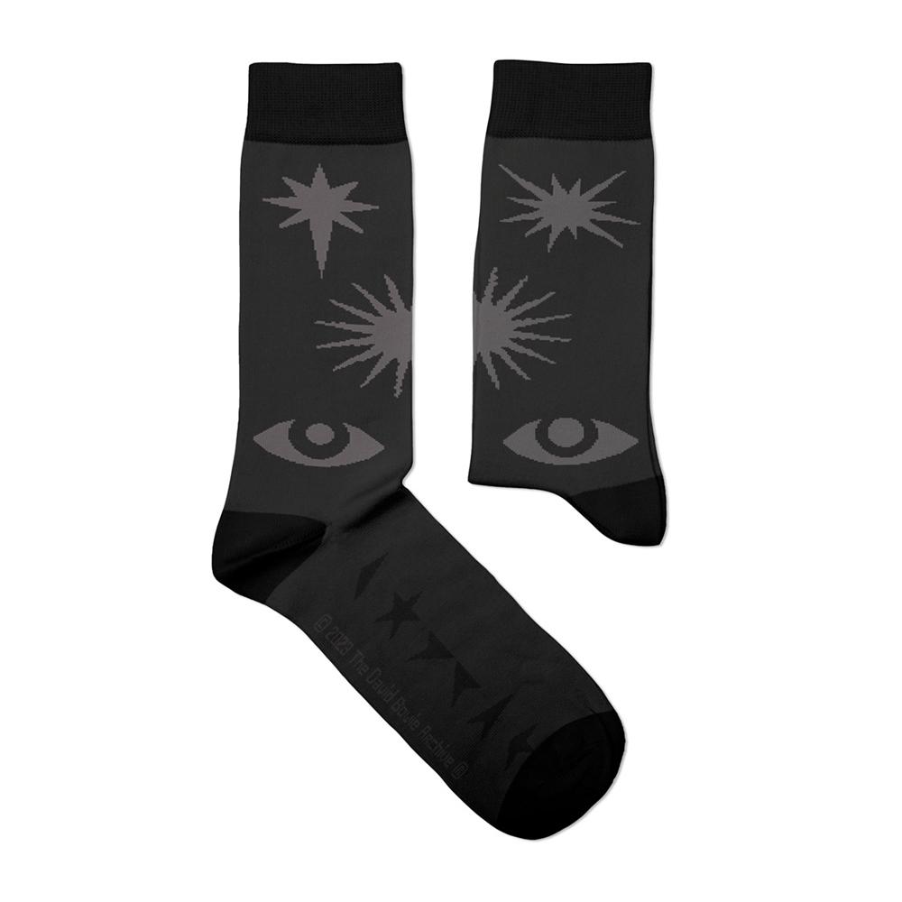 David Bowie Unisex Adult Blackstar Socks