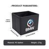 AAAOS1 Portable Car Trash Bin Garbage Can Foldable Waste Storage Basket For BMW 50th Anniversary Edition E36 E46 E53 E90 E60 E93 E87