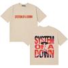 2026 System of A Down Best Selling Loose 90s Street Style Soft Cotton Crew Neck Short Sleeve Unisex Summer Women And Men T-Shirt