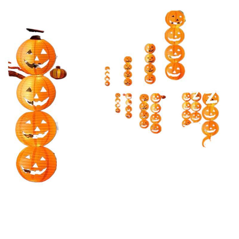 Halloween Luminous Pumpkin Lanterns for Bar and Kindergarten Decor