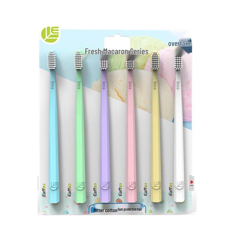 Yi Fu Soft Bristle Toothbrush 6-Pack