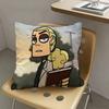 1pc Cool Art M-etal Family D-ee Pillow Case Fashion Square Pillowcase Bedroom Sofa Room Ins Decoration Leisure