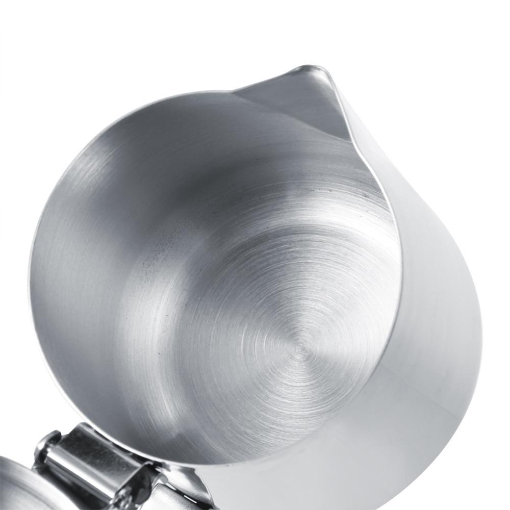 Con Coperchio Tazza per Montare il Latte Acciaio Inossidabile Tazza per Latte Art Caraffa per Vapore Caraffa per Vapore Caffè Casalingo