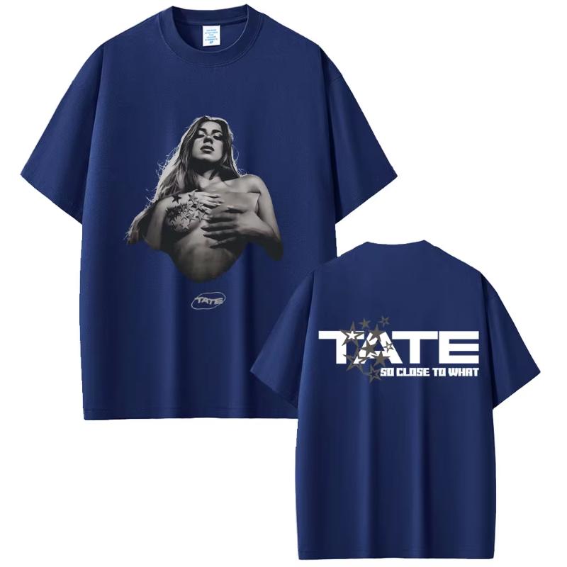 Tate McRae So Close To What Concert 2025 Tshirts Miss Possessive T Shirt Unisex Women Fashion Vintage Oversized Tshirt Streetwear