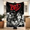 Coperta Stampata Michael Jackson - Morbida e Confortevole, per Camera da Letto, Viaggio, Divano, Decorazione Casa - Regalo di Compleanno Natale per Amico