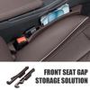2 ks Výplně mezer v autosedačkách Držáky na telefon Velkokapacitní Univerzální Snadná instalace Výplně mezer v bočních sedadlech auta Organizér do konzoly