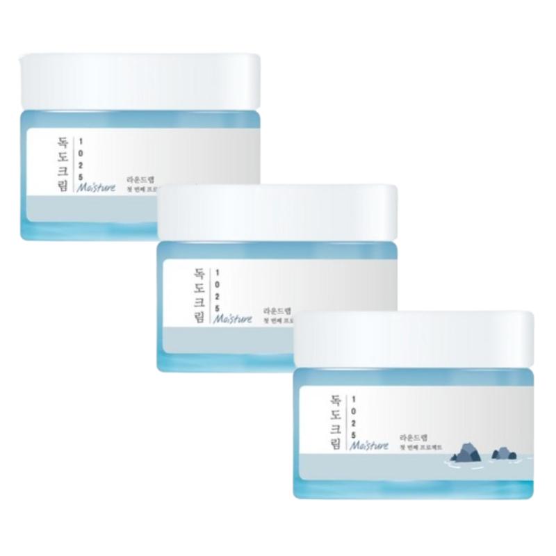 ROUND LAB 1025 Dokdo Moisture Cream 50ml – Fresh Gel Cream for Deep Hydration, Moisture Lock & Comfort Care