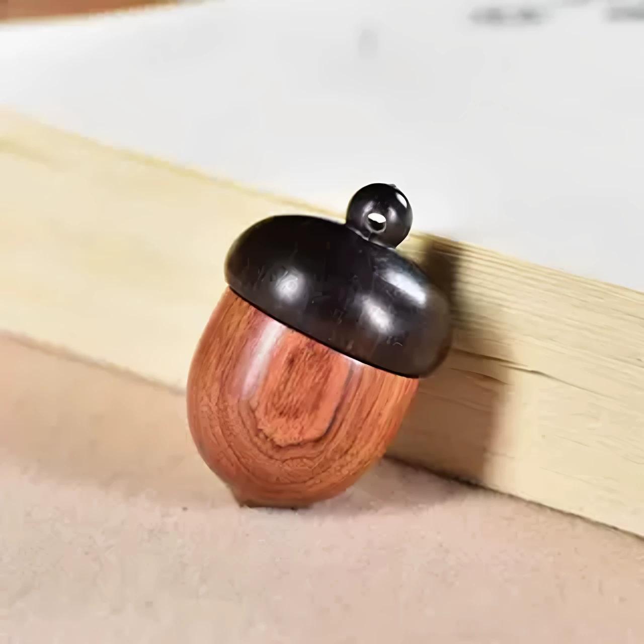 

Natural wood, ebony wood, jatoba wood, DIY, acorn accessories, oak nuts, pinecone mobile chain pendant. Chinese Wood Carving Wood Statue Wood Figurine