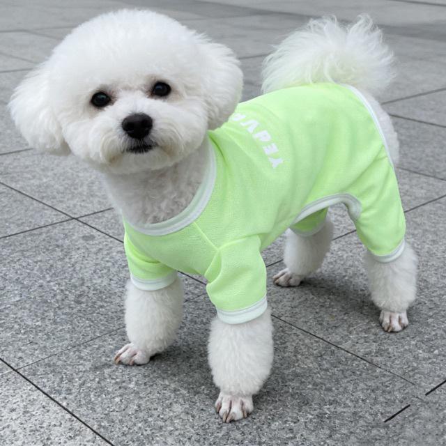 Vêtements pour animaux de compagnie pour chiens et chats: Combinaison à quatre pattes, Anti-moustiques, pour Grandes Races - Idéale pour la Climatisation, Teddy, Bichon.
