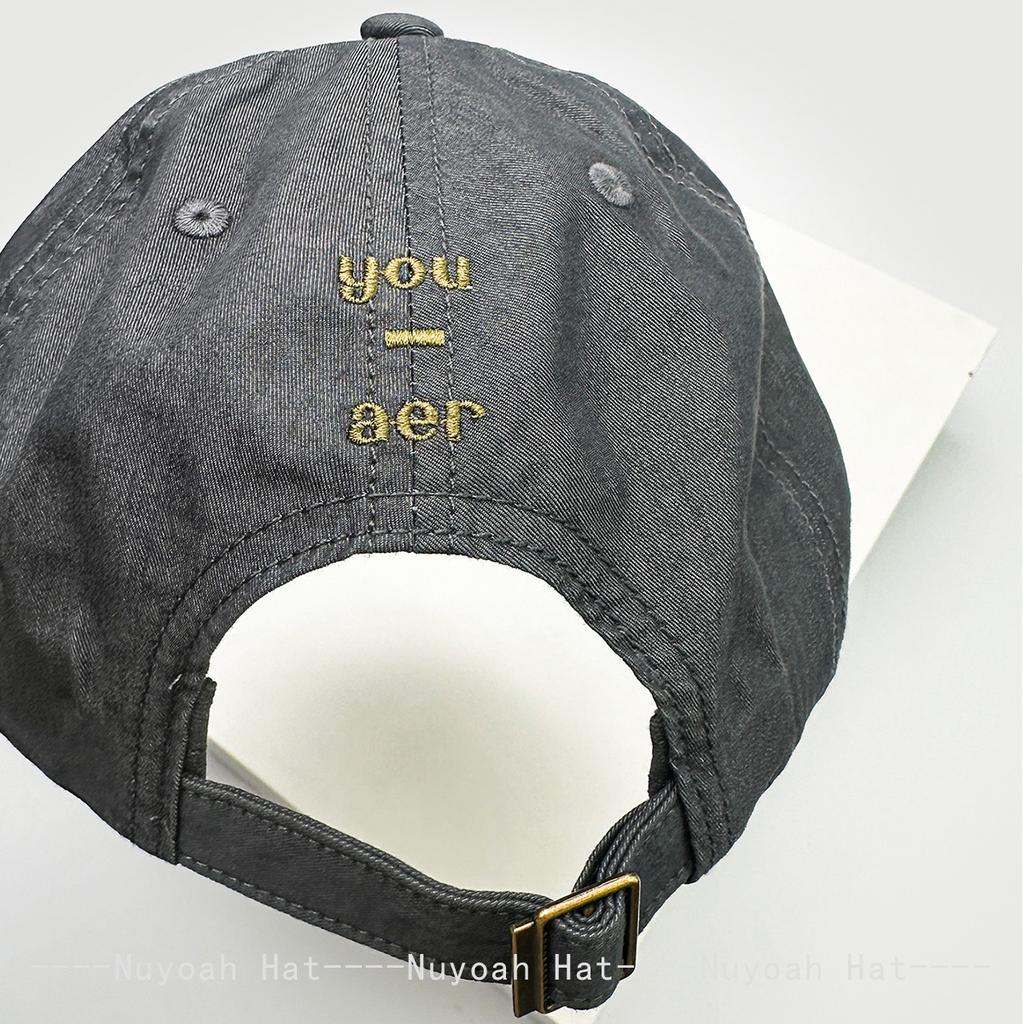 Baseball Letterings Alphabet Maine Stitched Stitching Embroidered KFashion Style Korean Women Men Her Him For Fresh Caps Peaked Hats Little