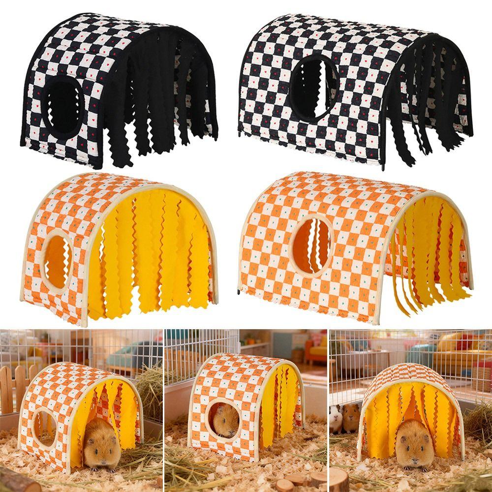 Breathable Hamster Shelter Summer Rabbit House Durable Guinea Pig Tunnel  Summer Nest
