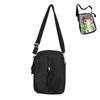 MORGEN SKY Ita Bag, Shoulder Bag, Show-Off Bag, Clear Bag, Pouch, Crossbody Bag, Small, 2-Way, Transparent Vinyl, Double Zipper, 20cm Plush Toy,