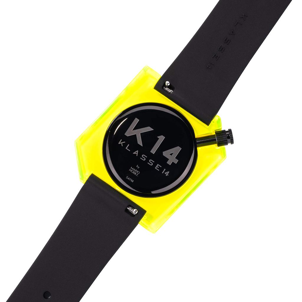 Mädchenuhr K14 Yellow Washing UP 40mm WKF19YW001M Schwarz [Class Fourteen] Herren
