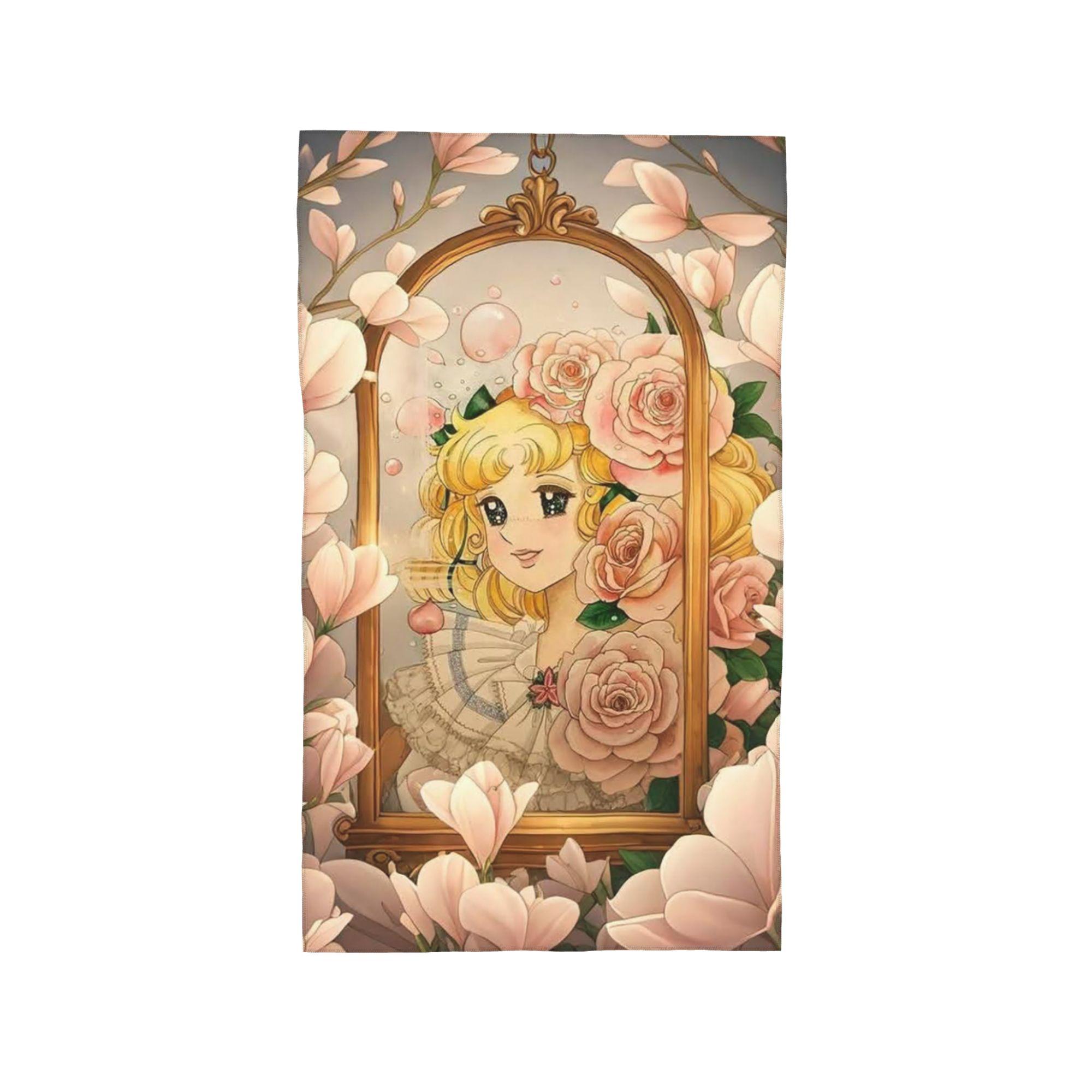 

Candy Candy Anime Manga Soft Face Towel Quick Dry Pool Bath Cotton Towels Absorbent Quick W40*H60(CM)