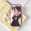 Shinomiya Kaguya Anime Kaguya-sama Love Is War Phone Case For IPhone 17 Air 16 15 14 13 Pro Max 11 12 Black Silicone Cover