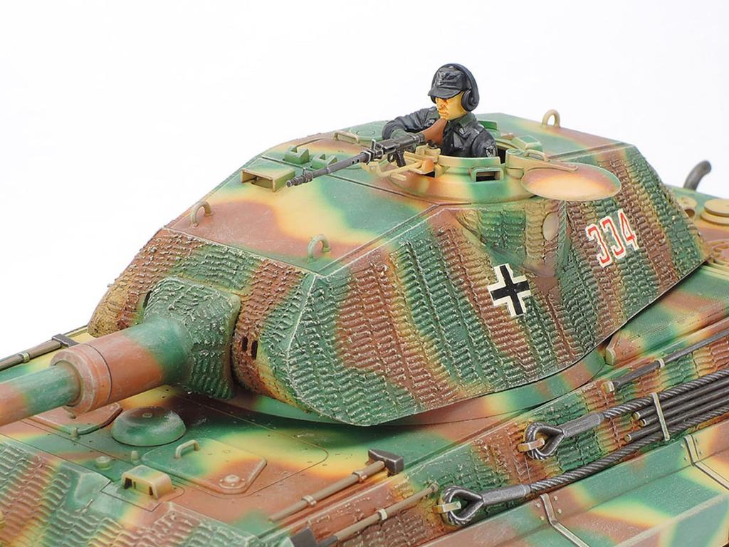 Tamiya Military Miniature Series 169 German Army King Tiger with Porsche Turret Plastic Model Kit 35169 1/35 No.