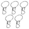 5PCS Fishing Locks Stainless Steel Single Handed Live Fish Lock Buckle for Freshwater Saltwater Fish