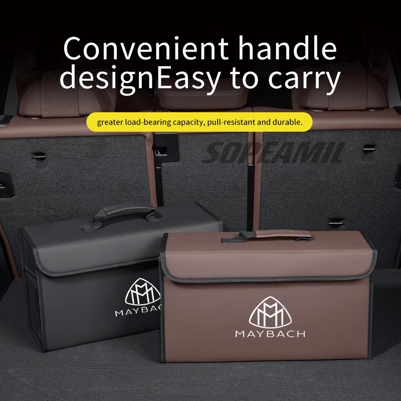 Maybach S-Klasse GLS480 GLS600 S400 S450 S480 S500 S560 S580 S600 S650 S680 Auto Kofferraum Aufbewahrungsbox Faltbare Verstauungs Aufräumtasche