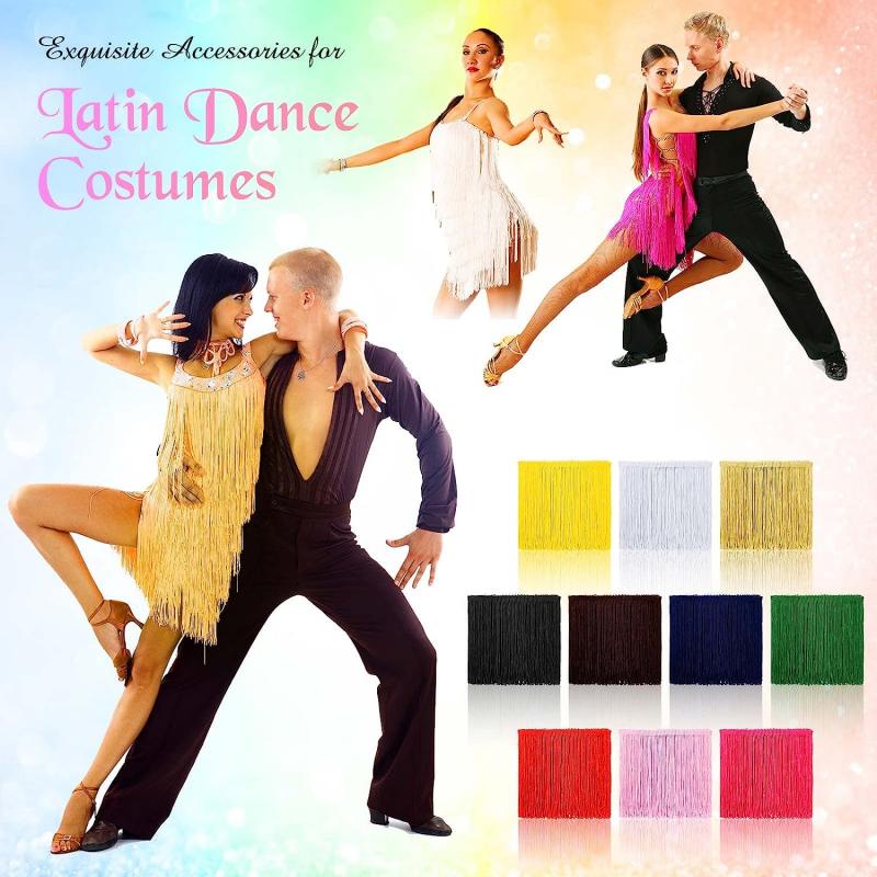 New 10 Yards 15cm Long Tassel Fringe Lace Trim Ribbon Tassels For Curtains Dresses Fringes Sewing Trimmings Accessories Crafts