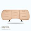 Customizable Nappa Leather Car Seat Cooling Pad - Summer Breathable, Non-Slip, High-End Ventilated Cushion for All Seasons