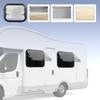 RV Window Aluminum Alloy 45° Maximum Opening Angle RV Push Out Window for RV Camper Trailer Van