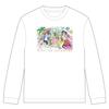 [azumaker] TV Anime "CITY THE ANIMATION" Ribbed Long Sleeve T-Shirt, Nagumo Midori, Nikura, and Izumi Wako, Size L