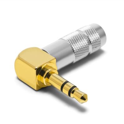 OYAIDE Stereo-Ministecker Lochdurchmesser P-3.5GL 3,5mm L-förmig 6,0mm