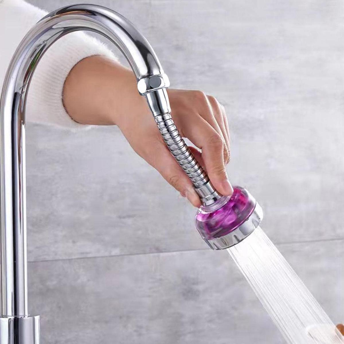 

1pc-360 degree rotating kitchen faucet nozzle, kitchen faucet , extension pipe accessories for washing and splash prevention