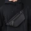 Leather Waist Bag for Men Casual Crossbody Fanny Pack with Adjustable Belt