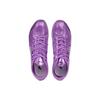 Li Ning Comfortable Cushioning Slip Resistant Abrasion Resistant Low top Running Shoes Unisex Purple AJJS001-1