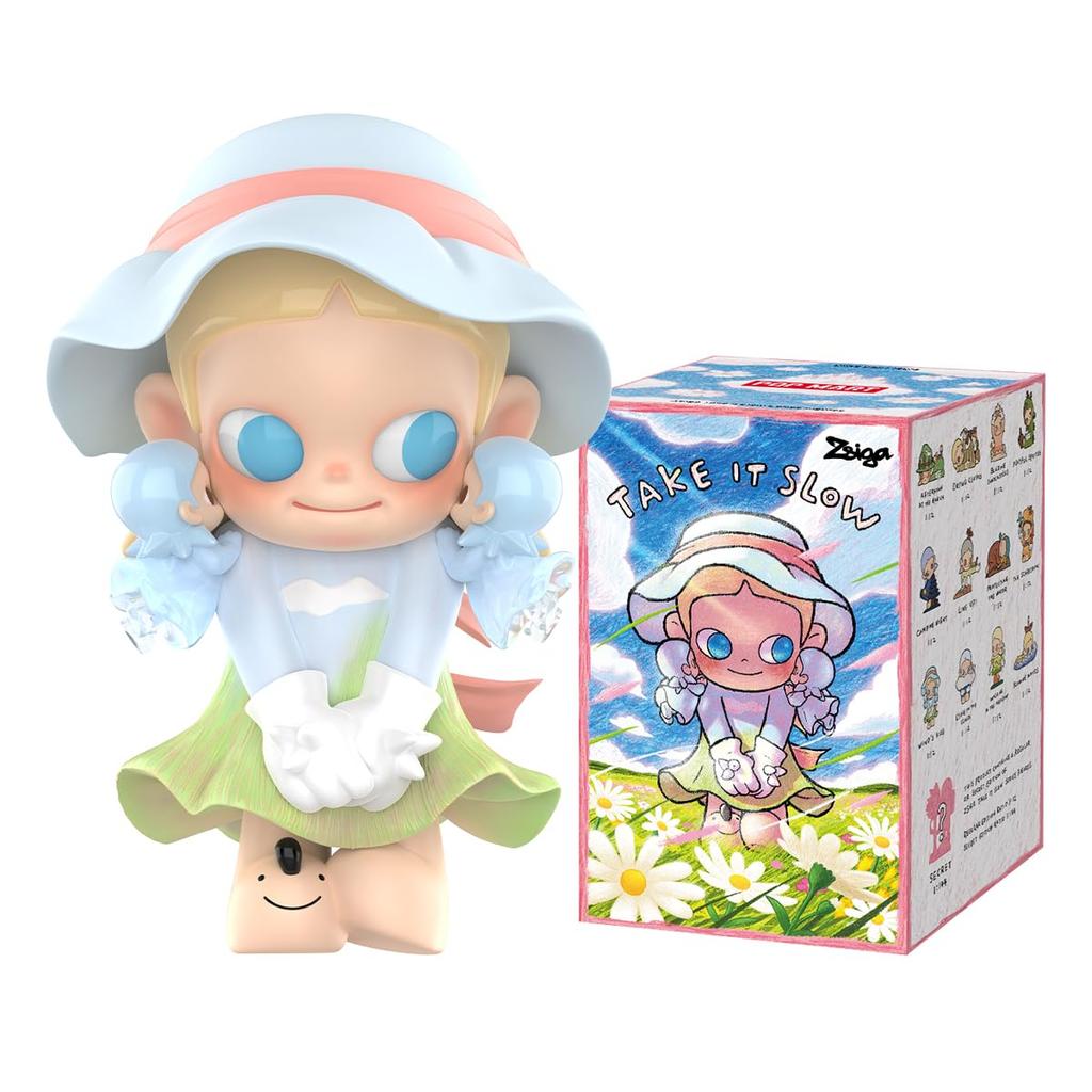 POP MART Zsiga Take It Slow Series Box 12 Pop Mart Gachapon Blind Box Figures Plastic Model Premium Toys PVC Soft Vinyl Original Character Birthday