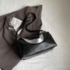 Contrast Color Casual Small Round Pillow Shoulder Bag For Men Women Couple