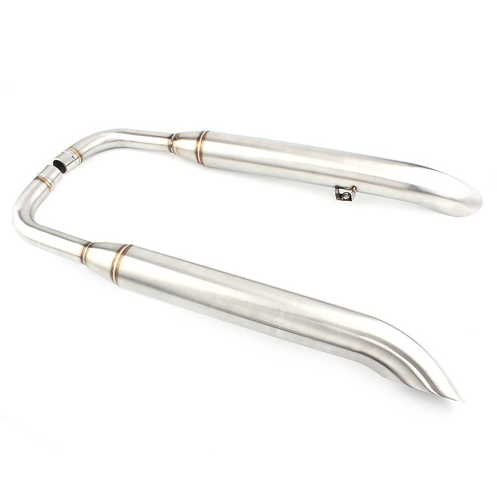 

Motorcycle Part Black Exhaust Muffler 304 Stainless Steel Exhaust System For Triumph Bonneville Bobber T100 T1200 Speed Master
