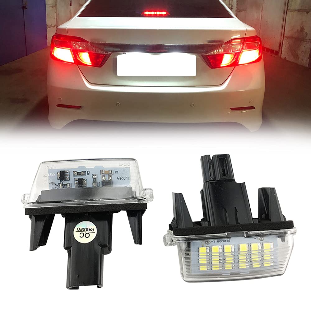 LED License Lamp License Lamp Hybrid Compatible Toyota 80 Series Noah/Voxy/Esquire/NHP10 Aqua / AVV50