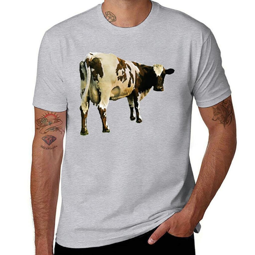 Atom Heart Mother Classic T Shirt T-Shirt Heavyweights Animal Prinfor Boys Funnys Plus Sizes Workout Shirts for Men