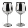 Taça de Vinho de Aço Inoxidável 500ml Inquebrável Taça de Vinho de Metal para Beber Cocktails Bar de Vinhos Casa Festa ao Ar Livre 1PC