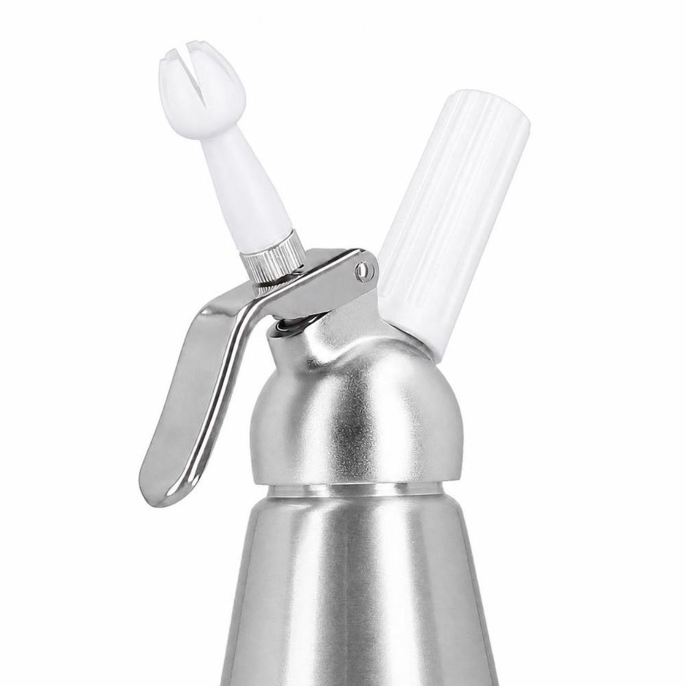 Aluminum Whipped Cream Dispenser 3 Decorating Nozzles\ Cream Maker Cream Whipper  Pastry Chefs