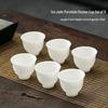 Qixuanyuan Ice Jade Porcelain Ruolan Teacup Set
