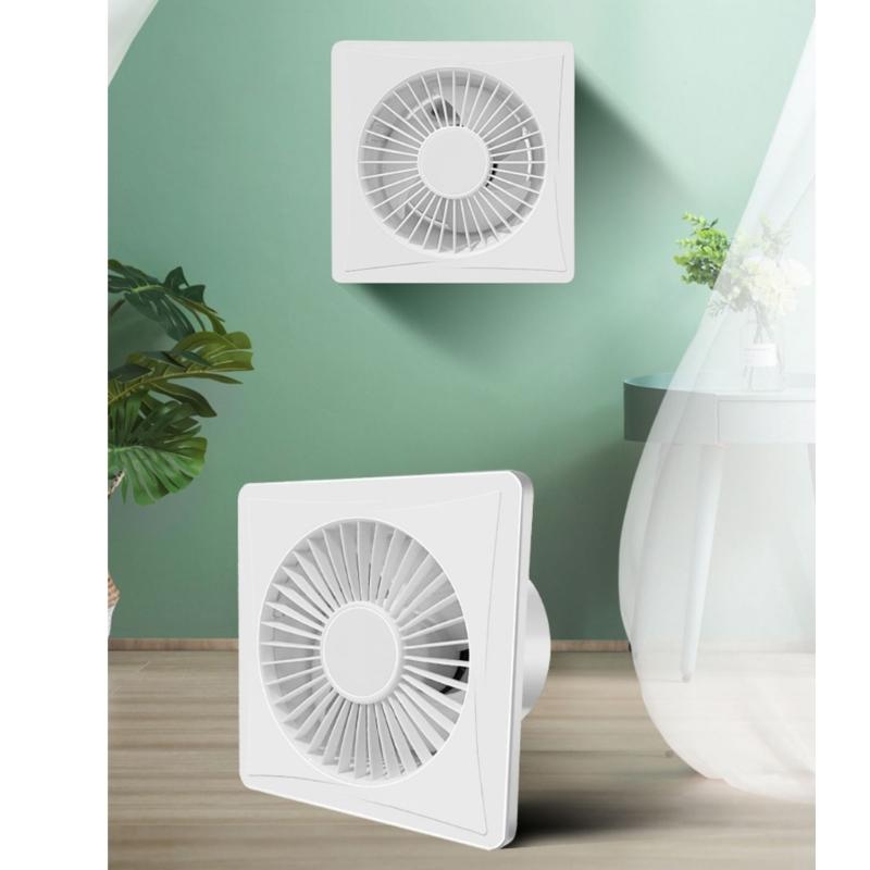 Low Noise Ventilation Fan Household Exhaust Fan with Remote Control Attic Pipe Ventilation Extractor Bathroom Duct Fan