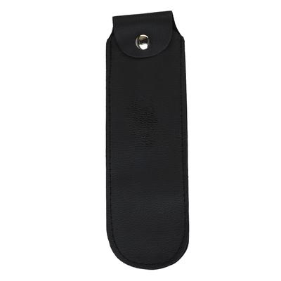 Munnspill Oppbevaringsveske Komfortabel Håndfølelse PU Lær Munnspill Etui Beholder for Reising