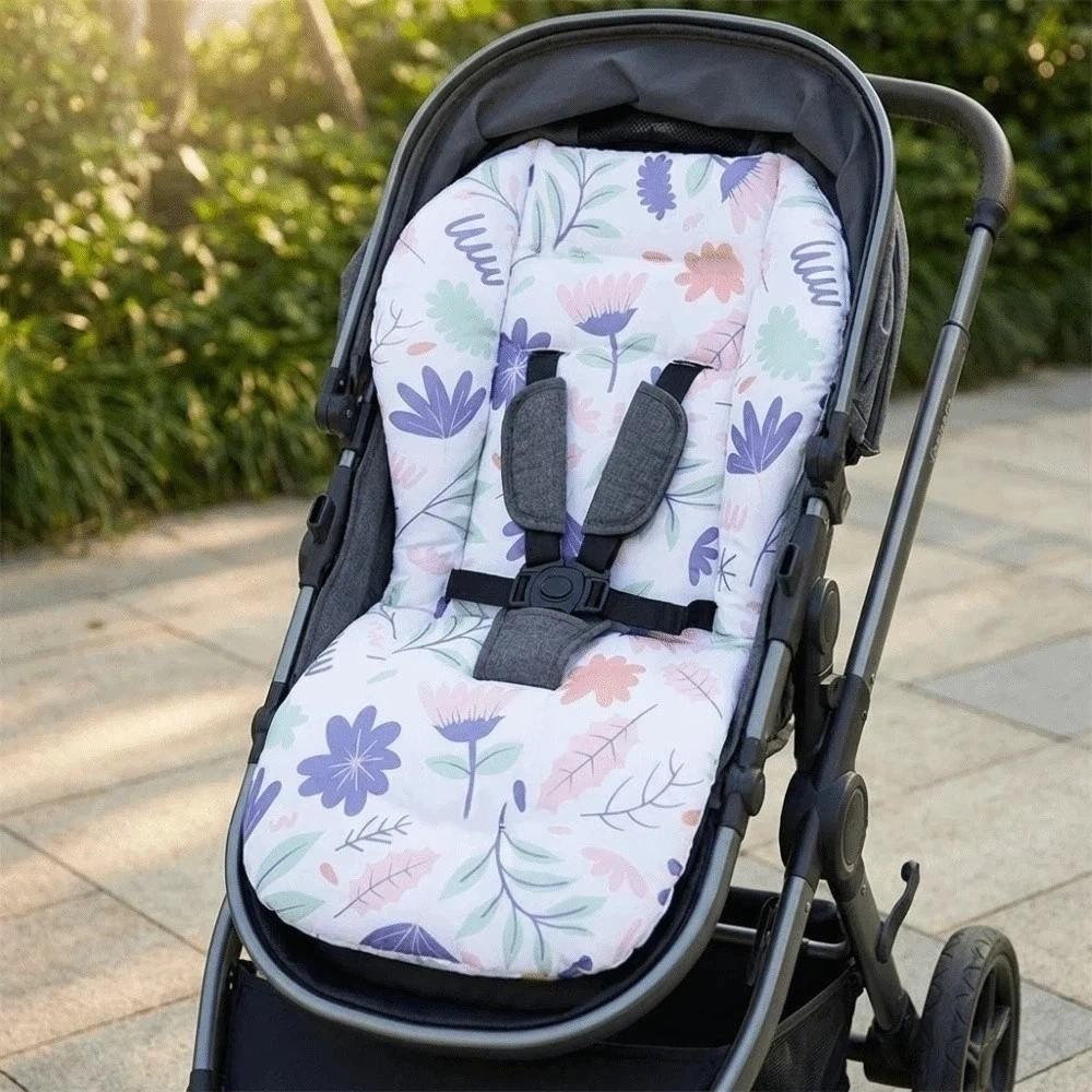 Cotton Material Stroller Seat Pad All Seasons Dining Chair Cushions Stroller Accessories Travel