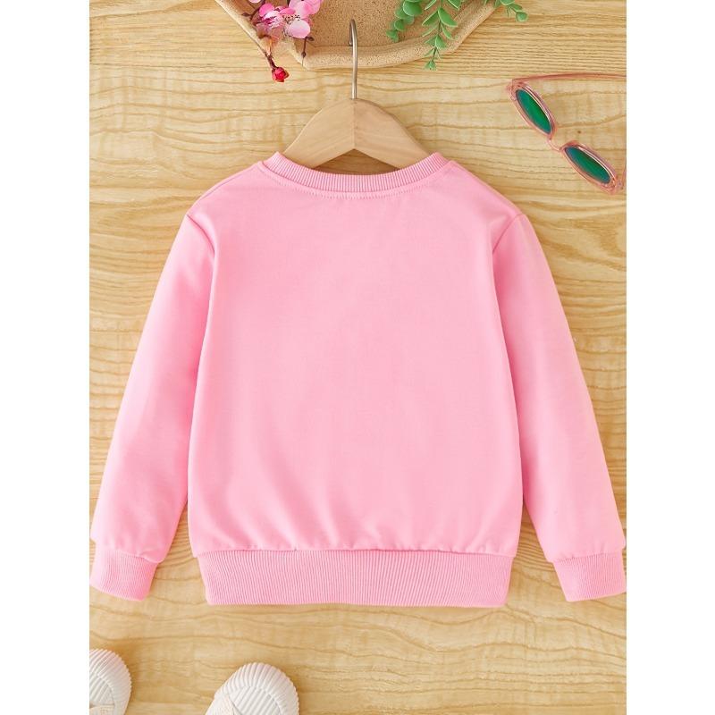 Kids Sweatshirt Christmas Sweatshirt with a Bow And Deer Print, a New Stylish And Versatile Round-Neck Thin Design for Spring And Autumn