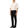 AMIPARIS Solid Color Pocket Straight Leg Casual Pants Men Bottoms HTR226WV0194-001