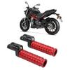 1 Pair Motorcycle Foot Pegs CNC T6063 Aluminum Alloy Anodized   Replacement For     252R 2021‑2022