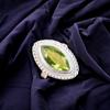 Peridot Gemstone 925 Sterling Silver Jewelry For Women Gift Handcrafted Ring RR-26-2